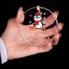 ALEINA ORNAMENT Personalized Baby First Christmas Glass Ornament, Christmas Tree Baby Ornament view 2