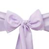 Efavormart 25 PCS Lavender Polyester Chair Sashes Tie Bows for Wedding Events Decor Chair Bow Sash Party Decor Supplies - 6x108 view 2