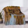 JIPOFD Dual Sided Loon Nature Bird Blanket Throw Warm Cosy Flannel Blanket King Size Bed Thick Blanket view 4