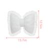 WQHSXXIA Bow Pillow, Bow Shaped Pillow Decorative, Lace Bowknot Throw Pillow, Lumbar Pillow Cushion for Sofa Couch Bed Living Room Bedroom Car Home Decoration (Pink) view 2
