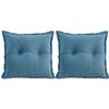 ZEaink Couch Back Cushions Pillows, Sofa Back Cushions Headboard Pillows Throw Pillows Waist Cushion Comfort Reading Pillow Lumbar Support Pillow Removable(Color2,35.4x23.6x7in 2pcs) view 1