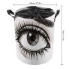 Laundry Hamper Eyelash Laundry Basket Waterproof Dirty Clothes Basket with Handles Portable Laundry Organizer Collapsible Washing Bin for Laundry Room 17.3 In view 2