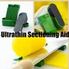 1pc Ultrathin Sectioning Aid, Hulpmiddel Voor Ultradunne Secties, Multifunctional Ultra-Thin Slicing Assistant, Effortlessly Food Slicer Assistant Tool (White, 1mm) view 4
