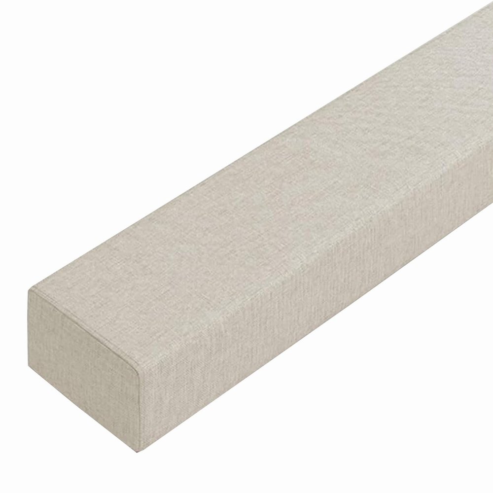 ZEaink Bed Gap Filler, Mattress Extender for Full/Twin/Queen/Cal King/King Size Bed, Headboard Pillow Between Headboard and Mattress or Wall, High-Density Sponge with Removable Cover(#1,48x8x8in)