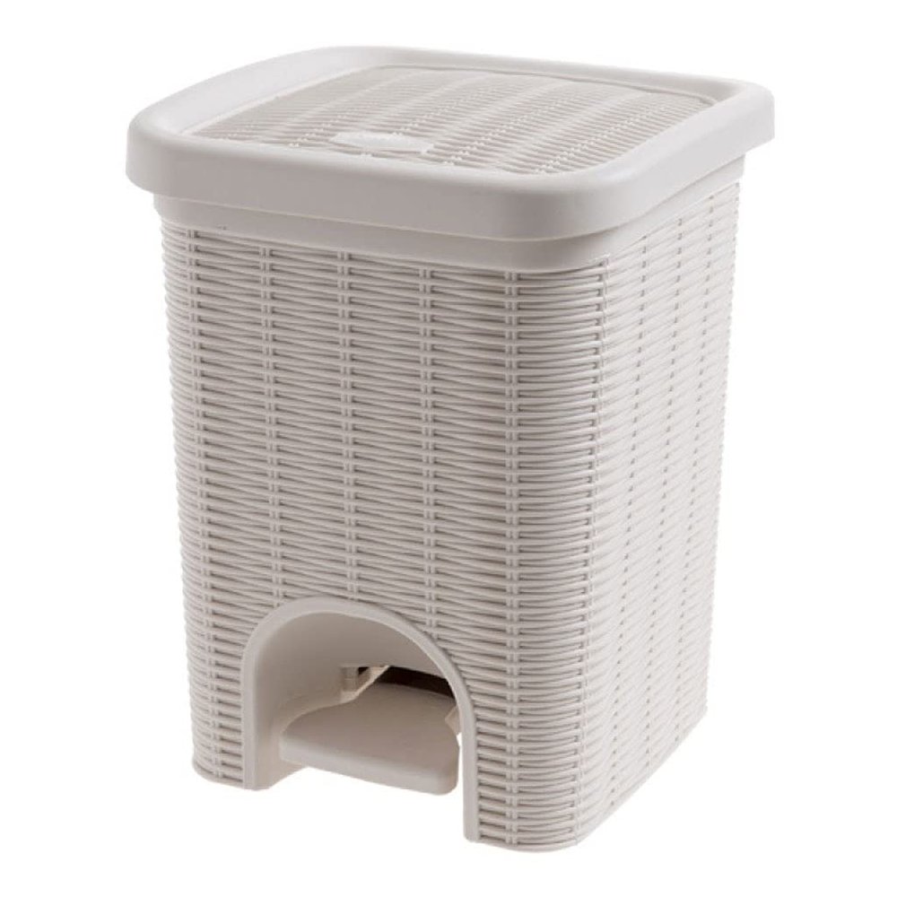 YOUQUEEN Trash Can Creative Pedal Trash Can Garbage Sorting Bin Living Room Trash Basket Can Be Applied to Bathroom and Kitchen Kitchen Garbage Cans(A)