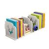 Bookcase for Study Room Small Desktop Bookshelf Simple Bookcase Storage Box Multifunctional Bookshelf Storage Rack for Dorm, Home, Office Bookshelf with Storage view 1