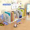 Bookcase for Study Room Small Desktop Bookshelf Simple Bookcase Storage Box Multifunctional Bookshelf Storage Rack for Dorm, Home, Office Bookshelf with Storage view 4