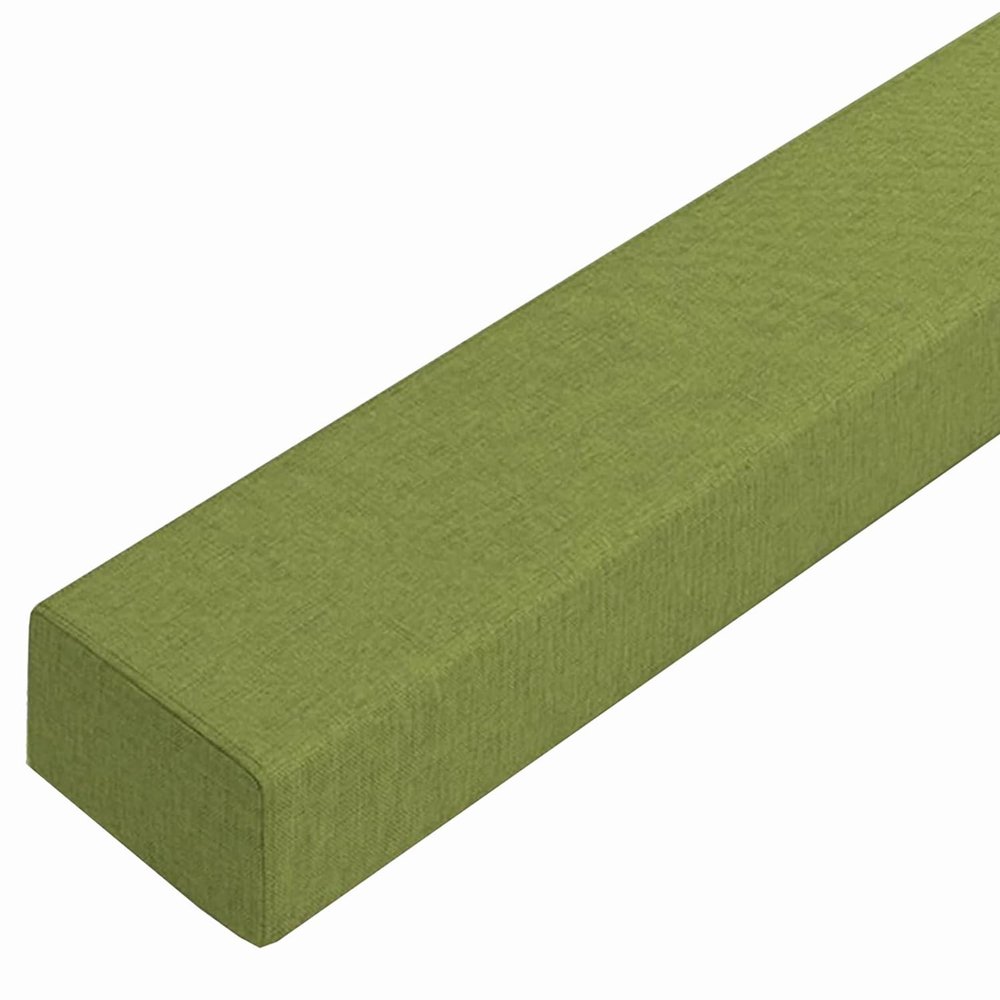 ZEaink Bed Gap Filler, Mattress Extender for Full/Twin/Queen/Cal King/King Size Bed, Headboard Pillow Between Headboard and Mattress or Wall, High-Density Sponge with Removable Cover(#9,71x2x4in)