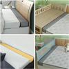ZEaink Bed Gap Filler, Mattress Extender for Full/Twin/Queen/Cal King/King Size Bed, Headboard Pillow Between Headboard and Mattress or Wall, High-Density Sponge with Removable Cover(#9,71x2x4in) view 2