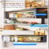 SDdPulse Pull Down Heavy Duty Shelf Organizer with Explosion-Proof Glass Cabinet Door, Wall Cabinet Storage Spice Rack, for Tall Kitchen/Bathroom Cabinets,Black-70cm/27.6in view 3