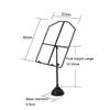 Zfmnoyev 1Pcs Desktop Shirt Display Rack, Metal Adjustable Height T Shirt Display Rack, Window Display Shirt Rack, for Retail Suit Shop view 2