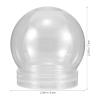 Veemoon 30pcs Mini Clear Water Globes for Crafts Easy to Use Empty Snow Globes with Screw Off Cap for Boys and Girls and Beginners Lightweight Portable Crafting Props view 2