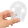 Veemoon 30pcs Mini Clear Water Globes for Crafts Easy to Use Empty Snow Globes with Screw Off Cap for Boys and Girls and Beginners Lightweight Portable Crafting Props view 3