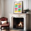 Monem Art Months Poster - Months Of The Year Print - Learning Materials Art - Educational Art - Gift for Students & Teacher - Decor for Playroom, Classroom or Library - 8x10 UNFRAMED Wall Art view 4