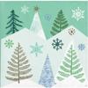 Winter Wonderland Party Supplies | Bundle Includes Paper Dessert Plates & Beverage Napkins for 16 People view 3