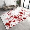 2x4 Runner Rug Bloody Terror Rugs for Entryway, Halloween Themed Blood Splatter Washable Kitchen Rugs Soft Non Slip Anti Fatigue for Sink Laundry Indoor Hallways view 1