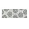 1pc Grey Print Kitchen Rug Machine Washable Flannel Floor Mat Suitable for Hallway Door Kitchen(40x150cm) view 1