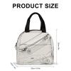 LFDSPYJE Insulated Lunch Bag Skateboard Sketch Cooler Bag for Women Men Reusable Leakproof Lunch Box Adult Large Tote Bag Meal Prep Containers for Office Work Picnic Beach view 2