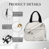 LFDSPYJE Insulated Lunch Bag Skateboard Sketch Cooler Bag for Women Men Reusable Leakproof Lunch Box Adult Large Tote Bag Meal Prep Containers for Office Work Picnic Beach view 4