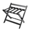 BILPIKOGoo Luggage Racks for Guest Room, Suitcase Stand with Fabric Storage Shelf, Foldable for Space-Saving Storage, Luggage Stand with 5 Nylon-Straps for Guest Room Hotel Bedroom view 1