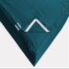 Zip On Sheets Cal King Size Zipper Sheets - Includes 1 Fitted Base + 2 Zip On Sheet - Upto 16 Inch Deep Pockets - Easy to Use, Wont Pop Off - Soft Microfiber Cal King Size 78X84 - Teal view 2