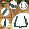FONUNO Christmas Light Hangers Clips 1 5/8 inch Fascia Board Clips Hooks Holiday Deck Light Hooks for Christmas Decoration Roof Gutter Fence in Thickness from 1" to 1 5/8", Green, 200 PCS view 2