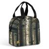 LFDSPYJE Insulated Lunch Bag Woodland Wonder Cooler Bag for Women Men Reusable Leakproof Lunch Box Adult Large Tote Bag Meal Prep Containers for Office Work Picnic Beach view 1