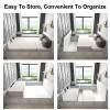 Enchantia Coconut Coir Mattress Queen, Natural 3E Palm Firm Mattress, Seamless Foldable, Deep Sleep, Spine-Friendly, 2in, Twin XL view 2