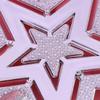 LIOOBO Christmas Tree Topper: Christmas Star Treetop, Christmas Ornaments Decorative Tree Star 8Inch Silver view 4