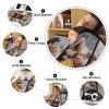 ArteKunsty Custom Father Blanket with Photos Name, 8 Photos Best Dad Personalized Flannel Throw Blanket Soft Cozy Travel Blanket Safa Bedding Decoration Photos Blanket for Daddy Grandpa Men view 3