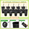 Uiifan 30 Pcs Christian Gifts Cups Bulk for Women Bible Verse Christian Tumblers with Lids and Straw 24oz Religious Church Gifts for Women Church Volunteers (Black Color,Bible) view 3
