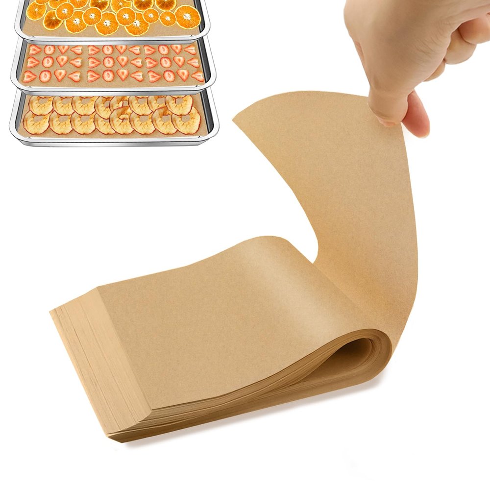 200 PCS Freeze Dryer Tray Mats for Harvest Right Freeze Dryer Trays, Non-Stick Baking Mats One-Off Parchment Paper Compatible with Harvest Right Freeze Dryer Trays (Small - 13.3" x 7")