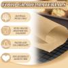 200 PCS Freeze Dryer Tray Mats for Harvest Right Freeze Dryer Trays, Non-Stick Baking Mats One-Off Parchment Paper Compatible with Harvest Right Freeze Dryer Trays (Small - 13.3" x 7") view 3