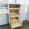 Lieeres Pull Out Drawer for Cabinets, 24" Wide Cabinet Slide Out Shelve, Pull Out Pantry Shelves, Kitchen Cabinet Drawer Box, Unassemble, Solid Wood Dovetail Joint (Wood Color, 20"W x 3 1/8"H x 21"D) view 2