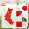 Suhine 24 Pairs Christmas Sock Gift Bulk for Women Men Adult Soft Christmas Xmas Holiday Festival Sock Advent Calendar 2026(Classic Style) view 2