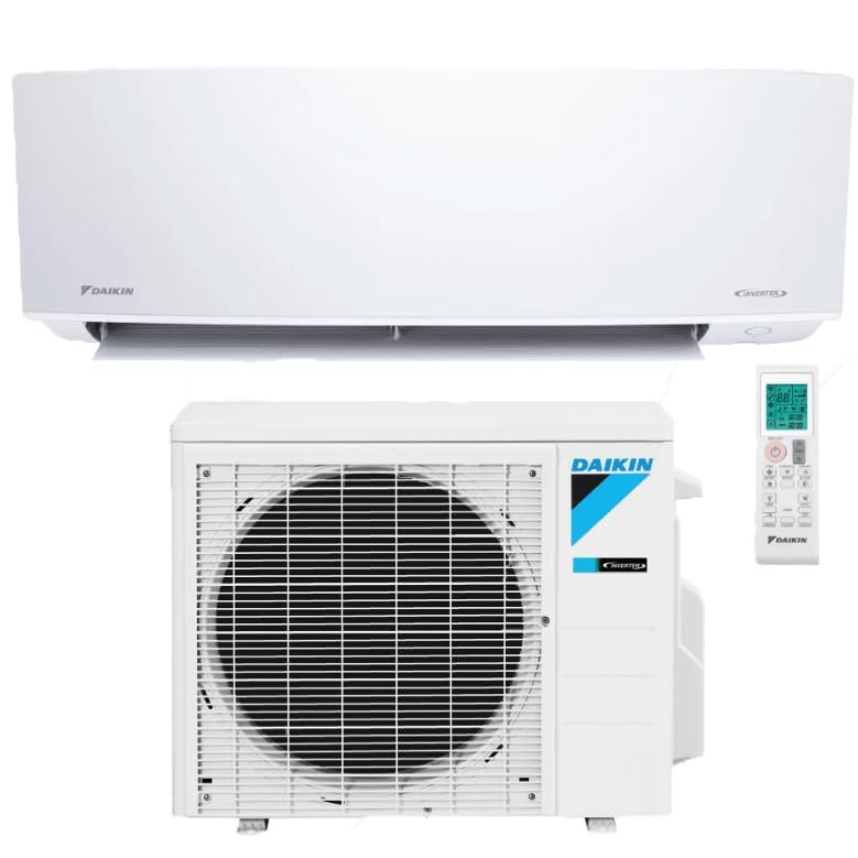 Daikin OTERRA 20 SEER2 9K BTU Heat Pump Hi-Wall Fan Coil System (R-32) - RXF09AXVJU, FTXF09AXVJU