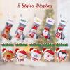 SINKSONS Personalized Christmas Stockings - 18.5" Faux Fur Cuff Stockings with Names, Ideal for Stairs Fireplace Hanging - 3D Design-Unforgettable Xmas Home Dcor (5 pcs) view 4