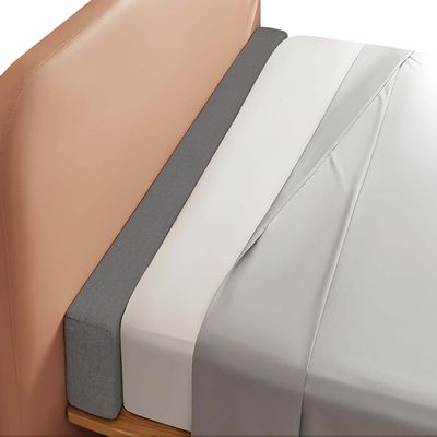 ZEaink Mattress Extender, Bed Gap/Space Filler for Queen/Twin/Full/King Size, Headboard Pillow Between Headboard and Mattress or Wall, High-Density 45D Sponge with Removable Cover(#4,160x10x15cm)