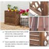 Cover for Outdoor Wooden Air Conditioning Covers,Air Conditioner Fence for Outside Units,Radiator Cover for Home,Air Conditioner Fence Screen for Outside Units,Trash Enclosure Privacy Fence view 4