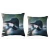 Common Loon Throw Pillow view 3