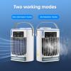 Portable Air Conditioner, 2 Modes 3 Speeds Desk Air Cooling Fan with 500ml Water Tank, Personal Air Cooler Humidifier Small Air Conditioner for Home Room Office Desk Camping view 3