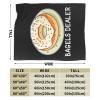 Bagel Lover Bagels Dealer Fleece Blanket 60"X50" Soft Micro for Bed Warm Comfort3 view 3