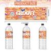 PH PandaHall 30pcs Groovy Water Bottle Labels, 70s Disco Bottle Stickers Decorative Bottle Wrappers Waterproof Bottle Wraps Self-Adhesive Water Bottle Label for Birthday Party Favors view 2