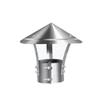 YFAURNDE Fireplace Screen Cover Exterior Stove Pipe Topper Stainless Steel Chimney Cover with Screen Stove Pipe Chimney Cap Chimney Cap with Screen Exhaust Dryer Vent Cap(250mm/9.8in) view 1