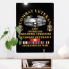 Afghanistan War Veteran Combat Veteran Metal Signs Metal Wall Art Decor Yard Garage Signs Home Bar Decor Sign view 3