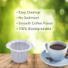 Haetyly 600 Count Coffee Paper Filters Compatible with Keurig Single Serve 1.0 and 2.0, Fits All Brands Reusable K Cup Filters view 4