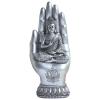 Pigort Buddha Statue Home and Garden Zen Lotus Decorative Sculpture Praying Collectibles Figurines,Home Decoration for Self 9.1 in, Resin view 1