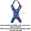 X-Shaped Car Travel Pillow for Cars Seat Kids Adults Head and Body Support Pillow Cartoon Neck Pillows Soft Long-Distance Travel Car Sleeping Seat Belt Pillows Breathable Cars Aircraft Travel Cushion view 2