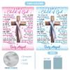 Fleece Blanket 50x60 - Baptism Gifts for Girl, Boys, Teen Girl, Baby Girl, Women, Men, Adults - 'I Am a Child of God' Blanket Gifts - Ideal Baptism Gift for All Ages (Pink, 60x50 Inches) view 2