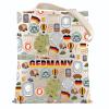 VAMSII Germany Souvenir Gift Germany Travel Tote Bag German Lover Gift Germany Travel Gift Germany Trip Vacation Gift (Germany Tote) view 1
